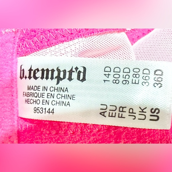 b.tempt'd by Wacoal Ciao Bella Balconette Lace Bra 953144 - Picture 3 of 6